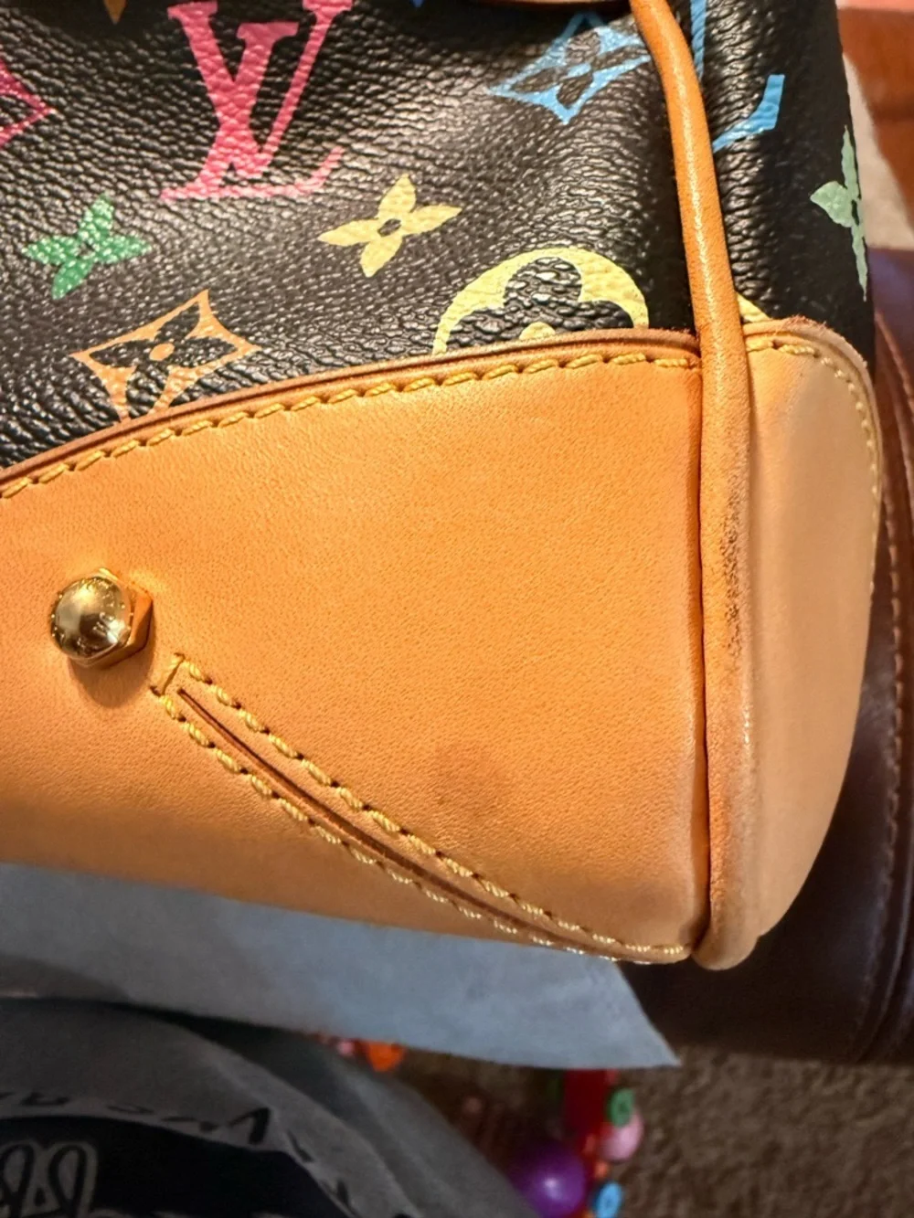 Limited Edition Louis Vuitton Claudia in Noir Monogram Multicolor AS2140